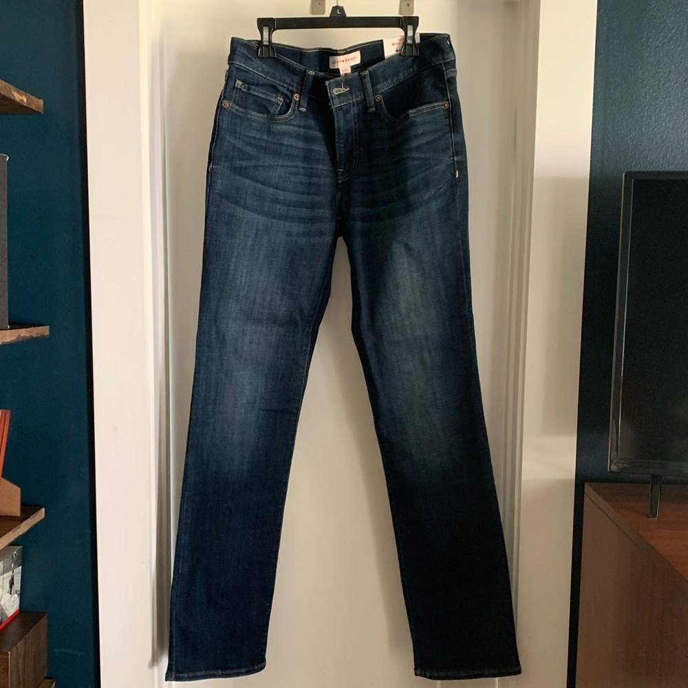Lucky Brand Sweet Mid Rise Straight Jeans